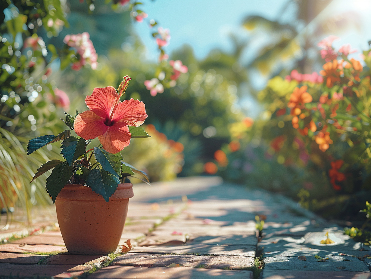 hibiscus extérieur