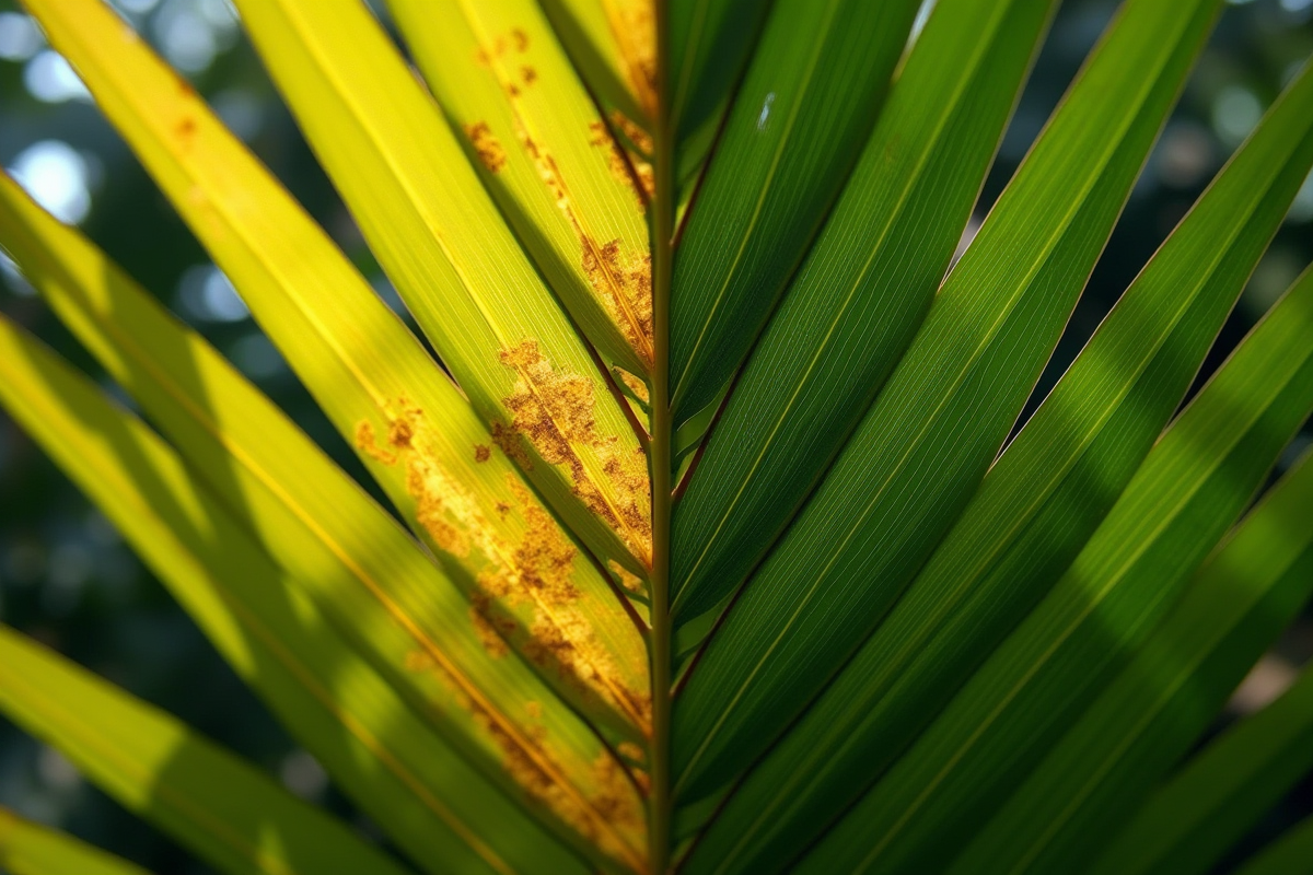 palmiers jaunes